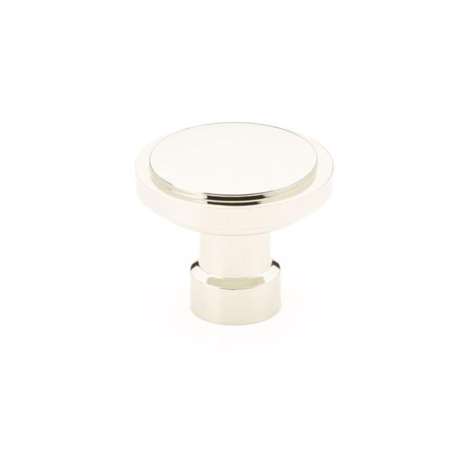 Emtek 86698US14 Haydon 1-3/4" Cabinet Knob Polished Nickel Lifetime Finish.