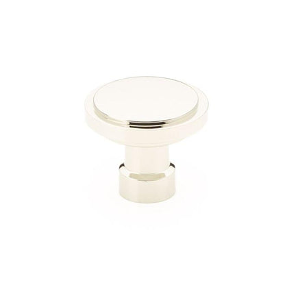 Emtek 86698US14 Haydon 1-3/4" Cabinet Knob Polished Nickel Lifetime Finish.