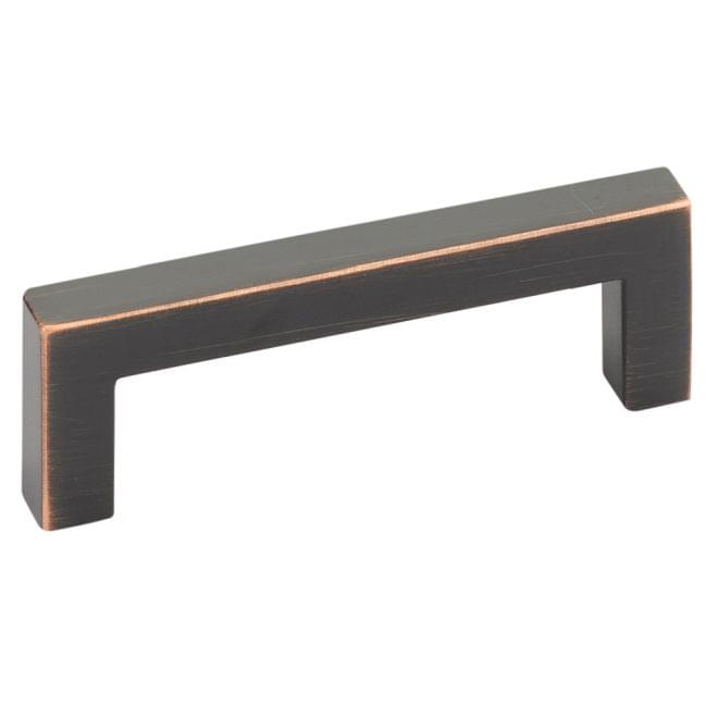 Emtek 86704US10B Warwick Cabinet Pull with 3-1/2" Center to Center Oil Rubbed Bronze Finish.