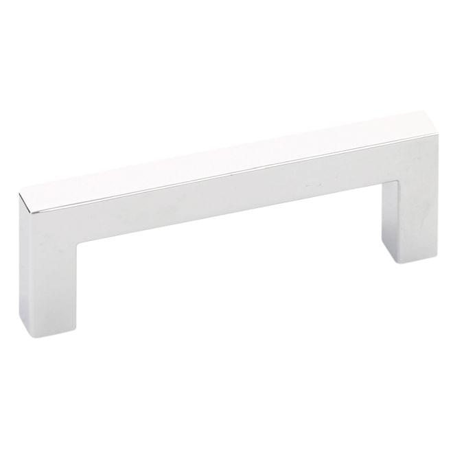 Emtek 86704US26 Warwick Cabinet Pull with 3-1/2" Center to Center Polished Chrome Finish.