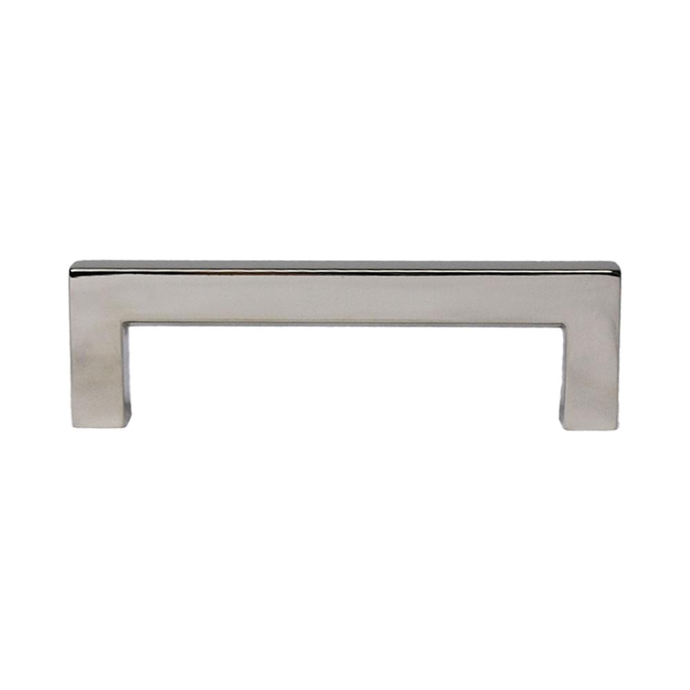 Emtek 86705US14 Warwick Cabinet Pull with 4" Center to Center Polished Nickel Lifetime Finish.