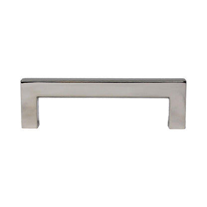 Emtek 86705US14 Warwick Cabinet Pull with 4" Center to Center Polished Nickel Lifetime Finish.