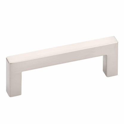 Emtek 86705US14 Warwick Cabinet Pull with 4" Center to Center Polished Nickel Lifetime Finish.