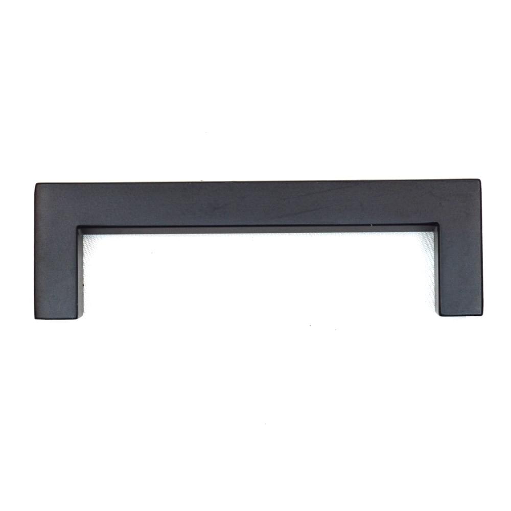 Emtek 86705US19 Warwick Cabinet Pull with 4" Center to Center Flat Black Finish.