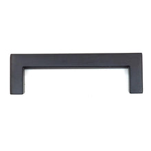 Emtek 86705US19 Warwick Cabinet Pull with 4" Center to Center Flat Black Finish.