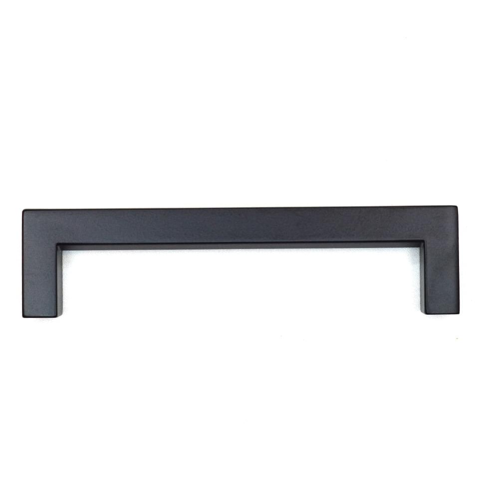 Emtek 86706US19 Warwick Cabinet Pull with 5" Center to Center Flat Black Finish.