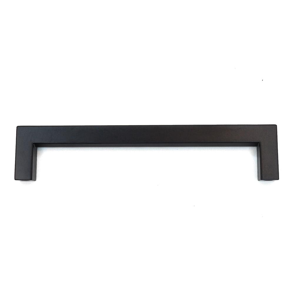 Emtek 86707US19 Warwick Cabinet Pull with 6" Center to Center Flat Black Finish.