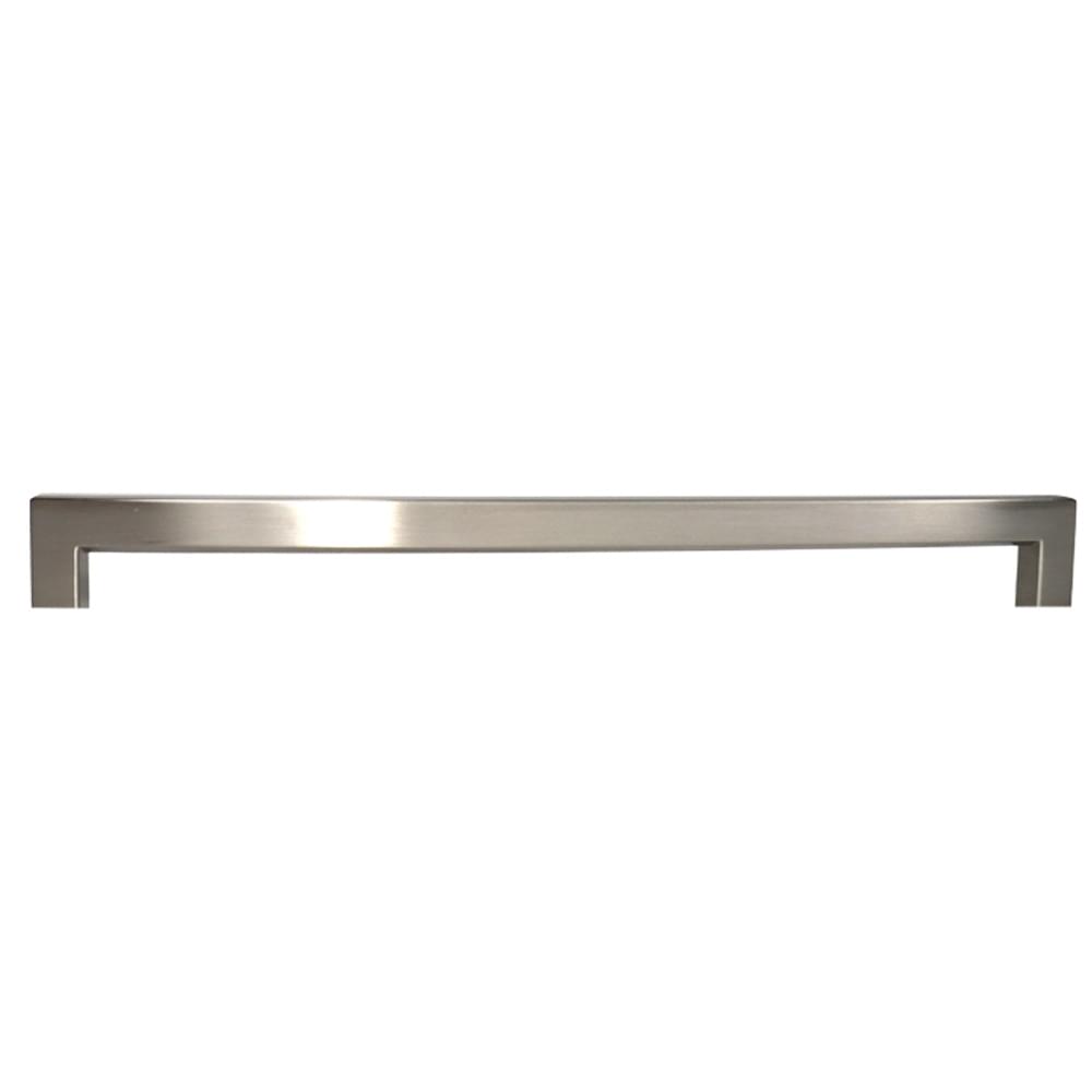 Emtek 86709US15 Warwick Cabinet Pull with 10" Center to Center Satin Nickel Finish.