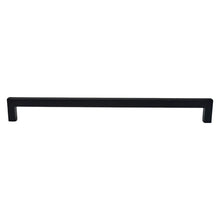 Emtek 86710US19 Warwick Cabinet Pull with 12" Center to Center Flat Black Finish.