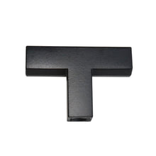 Emtek 86726US19 Warwick T Cabinet Knob Flat Black Finish.