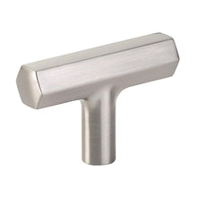 Emtek 86728US15 Mod Hex T Cabinet Knob Satin Nickel Finish.
