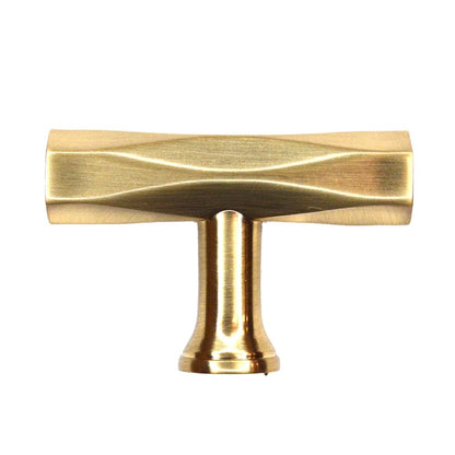 Emtek 86729US14 Tribeca T Cabinet Knob Polished Nickel Lifetime Finish.
