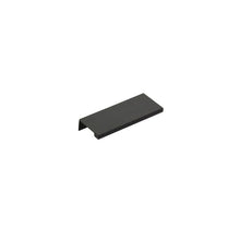 Emtek 87100US19 Edge Cabinet Pull with 3" Center to Center Flat Black Finish.