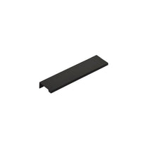 Emtek 87120US19 Edge Cabinet Pull with 6" Center to Center Flat Black Finish.
