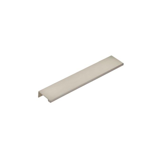Emtek 87130US15 Edge Cabinet Pull with 8" Center to Center Satin Nickel Finish.