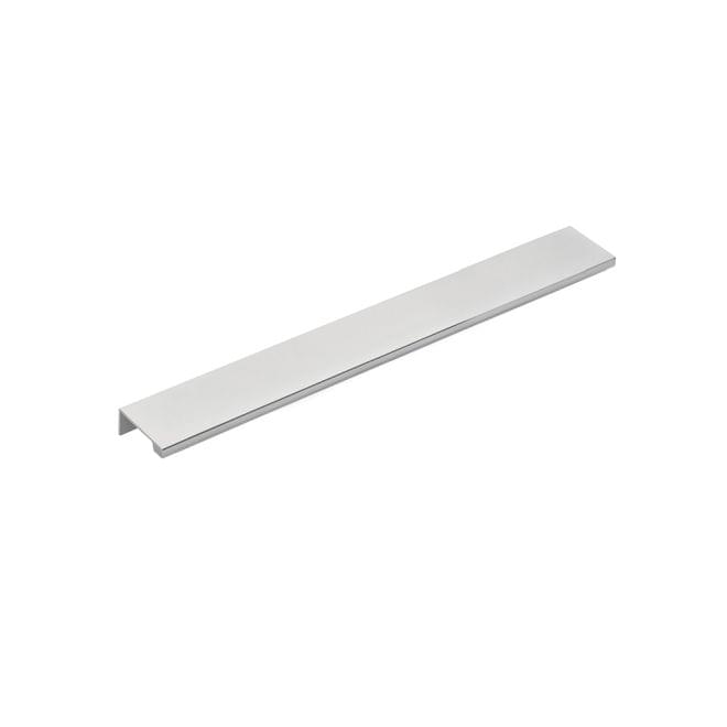 Emtek 87150US26 Edge Cabinet Pull with 12" Center to Center Polished Chrome Finish.