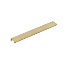 Emtek 87150US4 Edge Cabinet Pull with 12" Center to Center Satin Brass Finish.