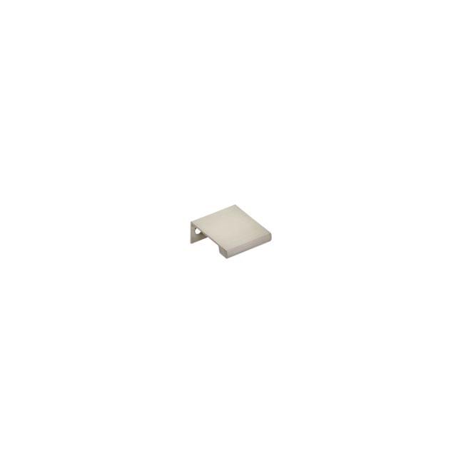 Emtek 87160US15 Edge Cabinet Pull with 1" Center to Center Satin Nickel Finish.