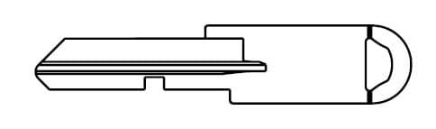 Kwikset 87615-001 Control Key Blank 6 Pin Knobs and Deadbolts MK.