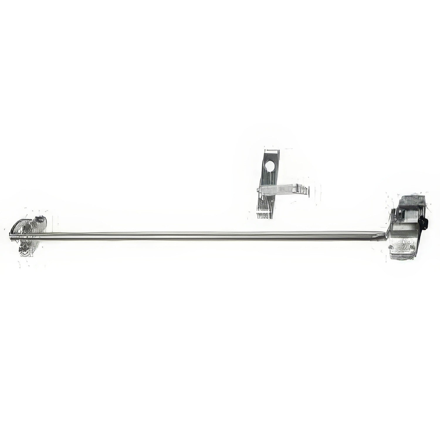 Von Duprin 88L-RHR Rim Exit Device with Right Handed Lever Trim from the 88 Series
