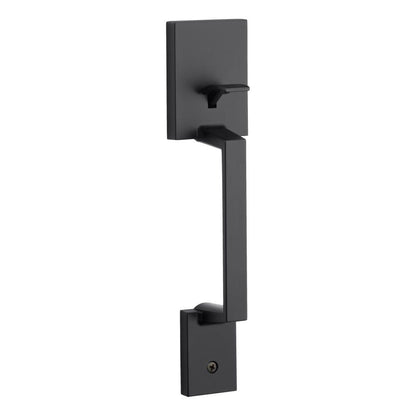 Kwikset 898AMD-15 Amador Handle Only; No Deadbolt with RCAL Latch and RCS Strike Satin Nickel Finish.