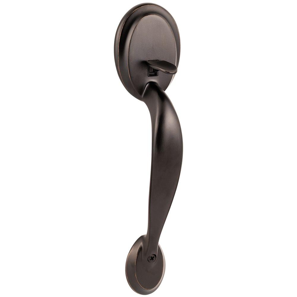 Kwikset 898DA-11P Dakota Handle Only; No Deadbolt with RCAL Latch and RCS Strike Venetian Bronze Finish.