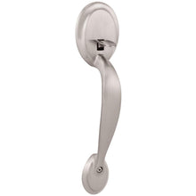 Kwikset 898DA-15 Dakota Handle Only; No Deadbolt with RCAL Latch and RCS Strike Satin Nickel Finish.