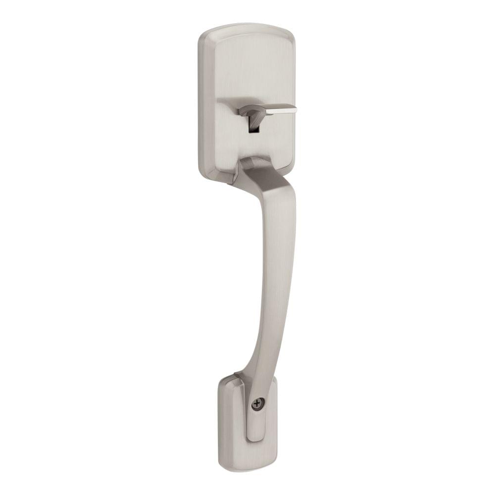 Kwikset 898HYH-15 Henley Handle Only; No Deadbolt with RCAL Latch and RCS Strike Satin Nickel Finish.