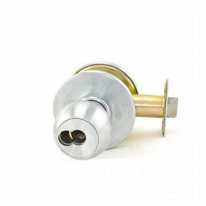 Best Access 8K37AB4AS3626 8K Series 2-3/4" Backset 7 Pin Entry 4 Knob and A Rose ANSI Strike Less Core.