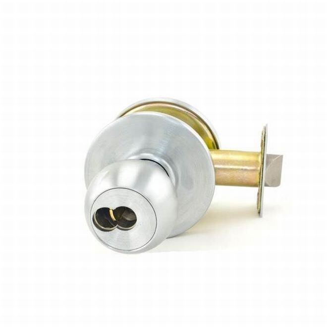 Best Access 8K37AB4AS3626 8K Series 2-3/4" Backset 7 Pin Entry 4 Knob and A Rose ANSI Strike Less Core