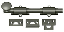 Deltana 8SB 8" Solid Brass Surface Bolt