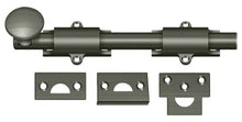 Deltana 8SB 8" Solid Brass Surface Bolt