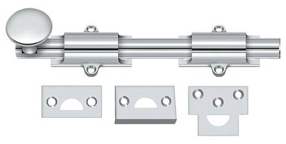 Deltana 8SB 8" Solid Brass Surface Bolt