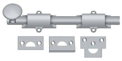Deltana 8SB 8" Solid Brass Surface Bolt