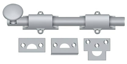 Deltana 8SB 8" Solid Brass Surface Bolt