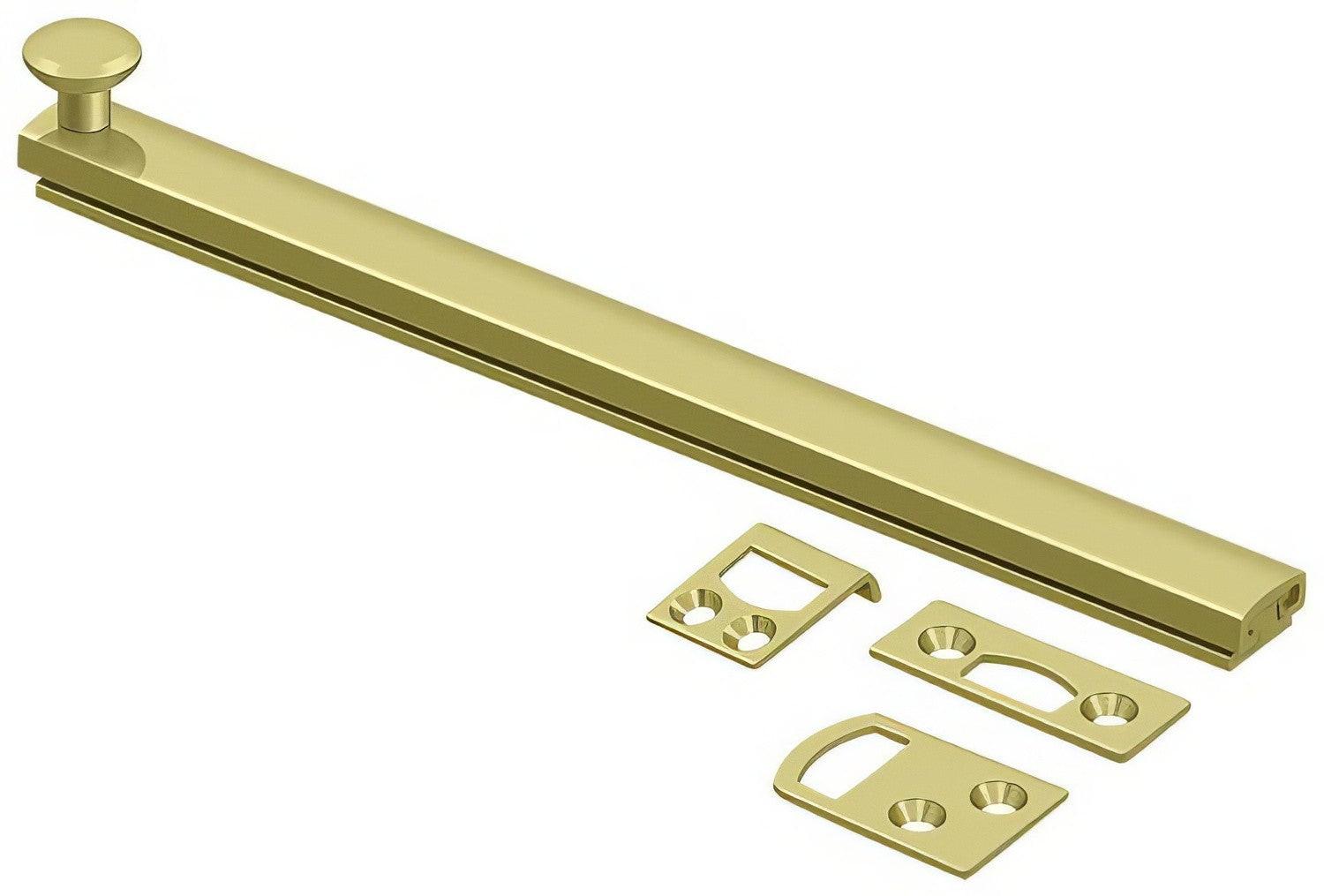 Deltana 8SBCS 8" Surface Bolt with Concealed Screws