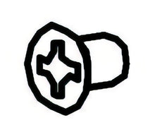 Von Duprin 90085026D Latch Case Cover Screw for 2227 / 3327A / 3527A Series Exit Device
