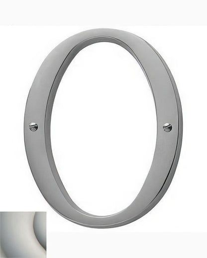 Baldwin 90670 Solid Brass House Number Zero