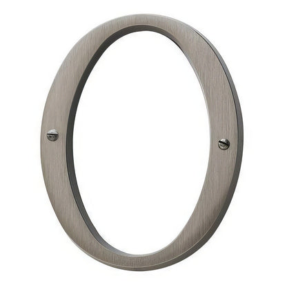 Baldwin 90670 Solid Brass House Number Zero