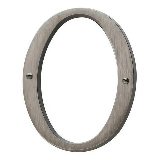 Baldwin 90670 Solid Brass House Number Zero