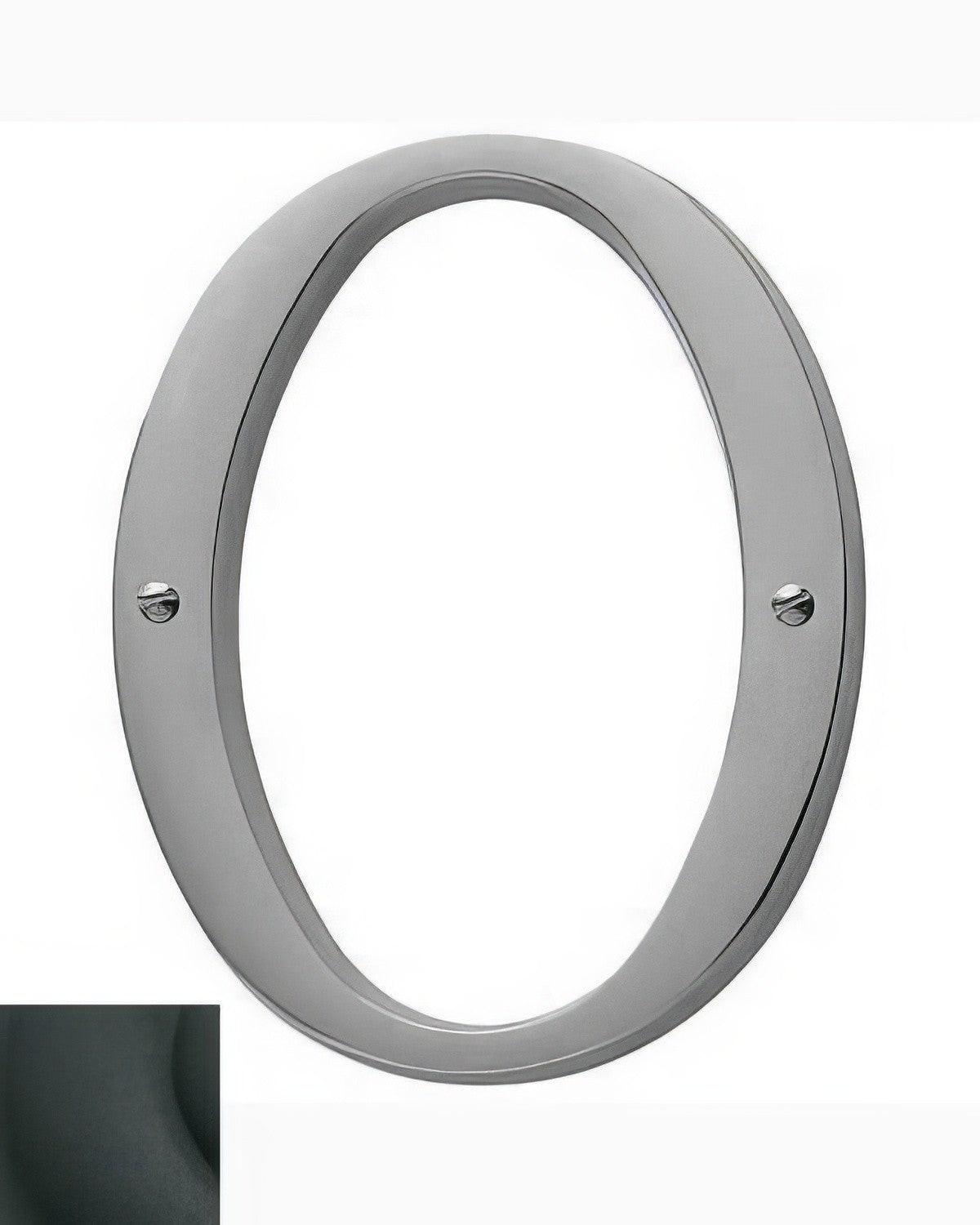 Baldwin 90670 Solid Brass House Number Zero