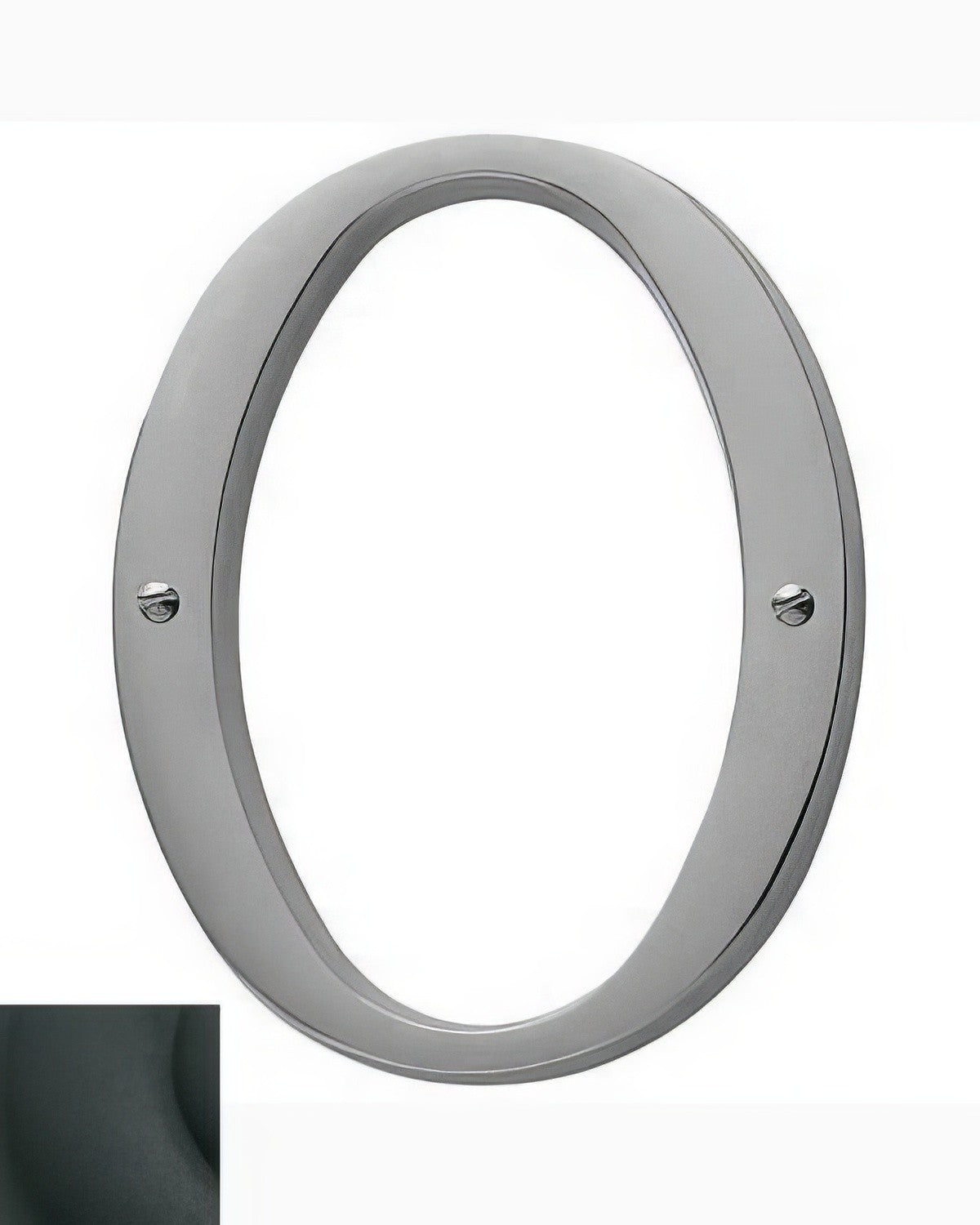 Baldwin 90670 Solid Brass House Number Zero