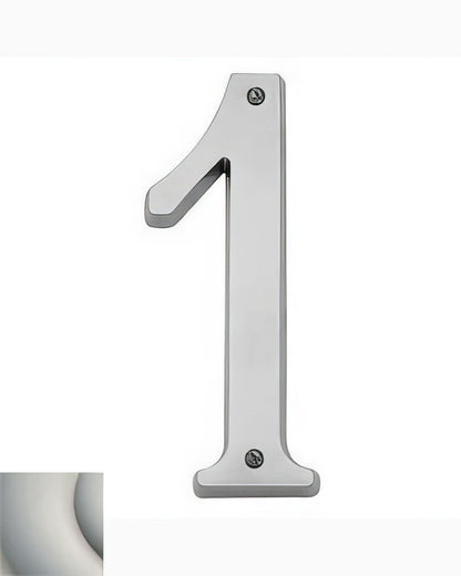 Baldwin 90671 Solid Brass House Number One