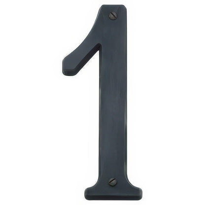 Baldwin 90671 Solid Brass House Number One