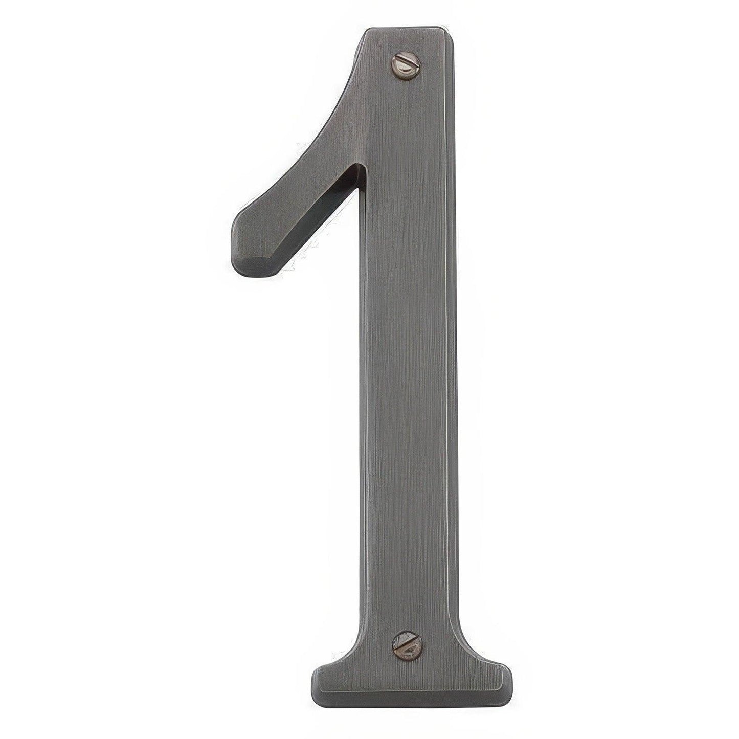 Baldwin 90671 Solid Brass House Number One
