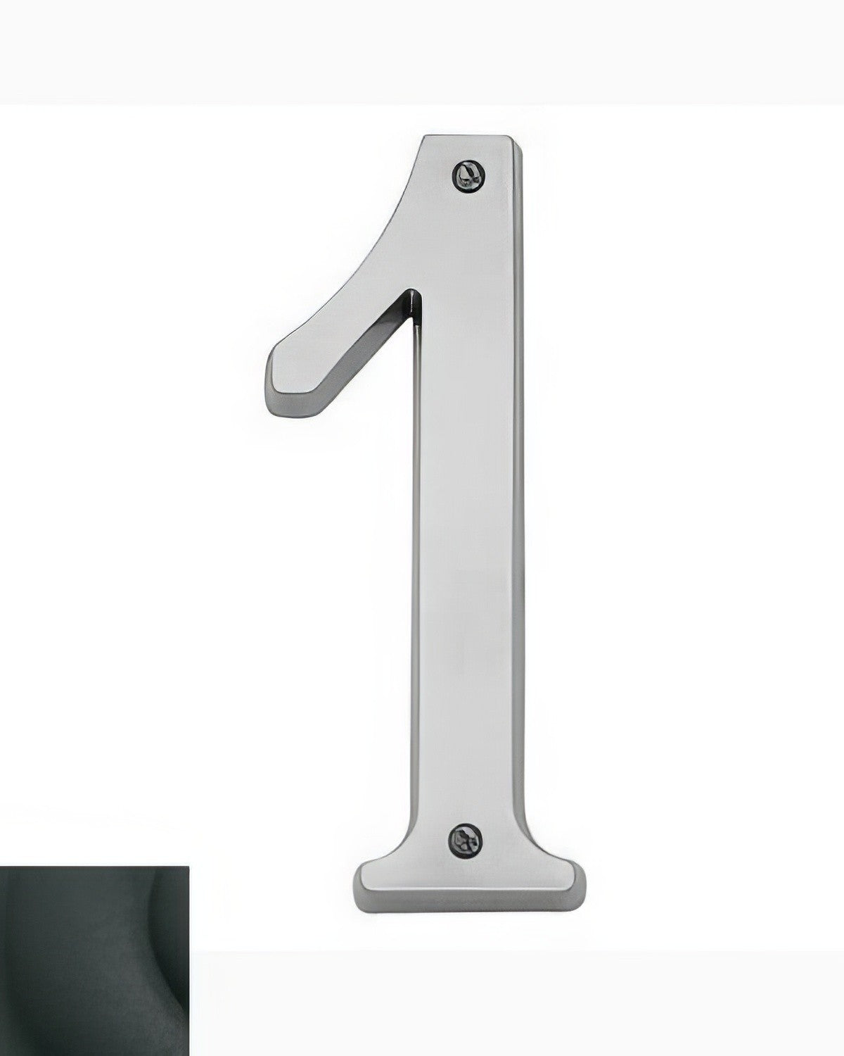 Baldwin 90671 Solid Brass House Number One