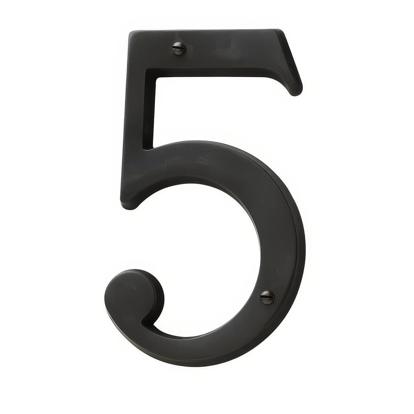 Baldwin 90675 Solid Brass House Number Five