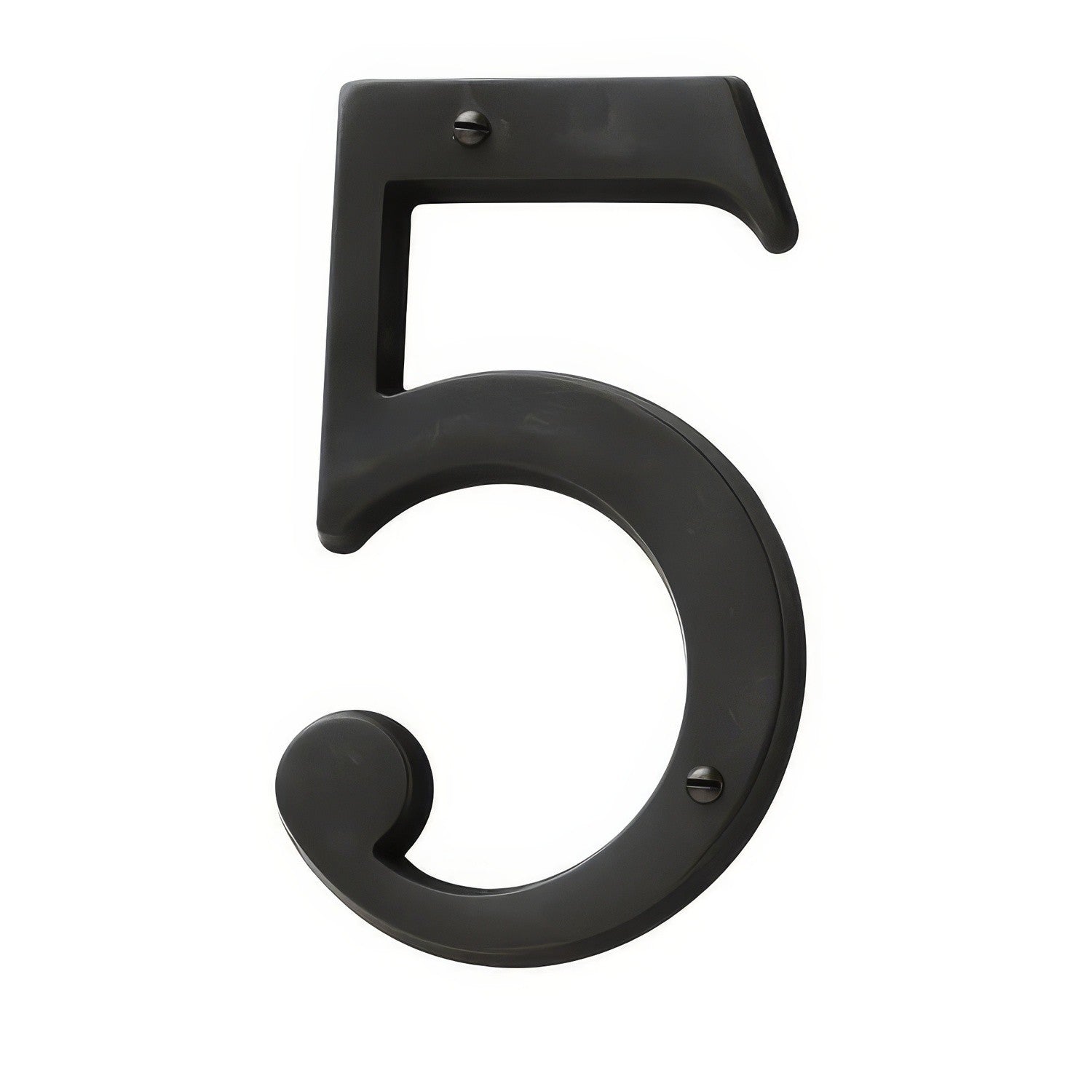 Baldwin 90675 Solid Brass House Number Five