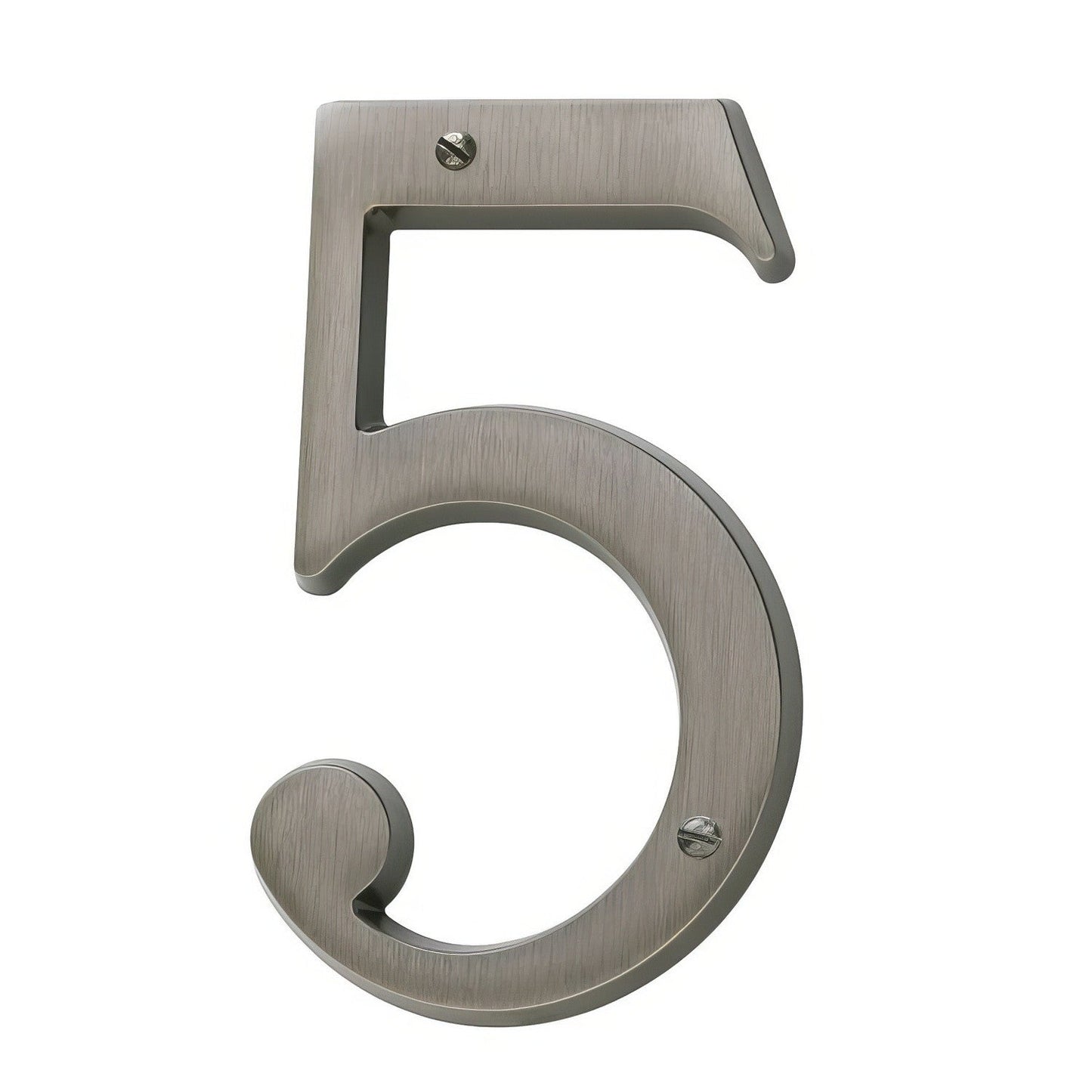 Baldwin 90675 Solid Brass House Number Five