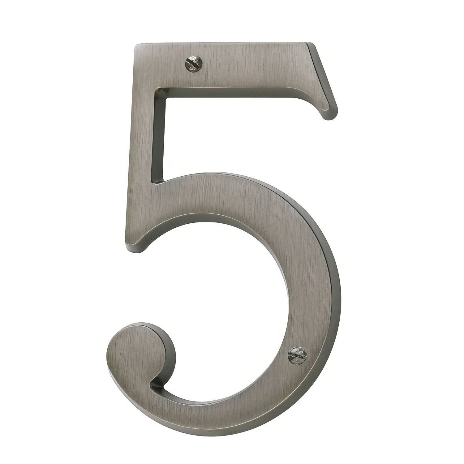 Baldwin 90675 Solid Brass House Number Five